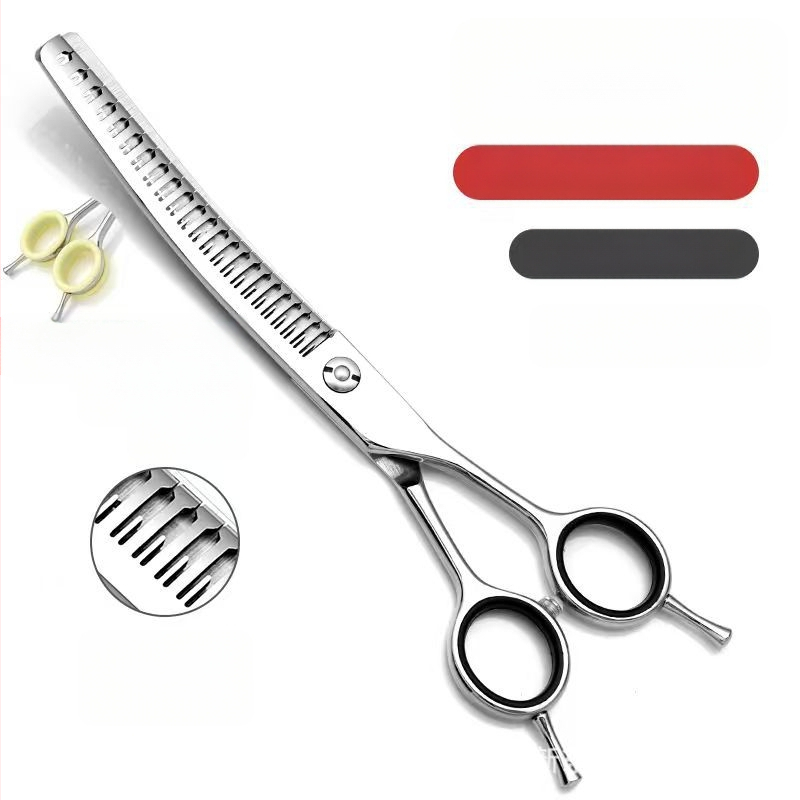 Škare za njegu pasa, nehrđajući čelik, Crazy Shear, pakiranje 120 komada, licenciranje za privatnu marku