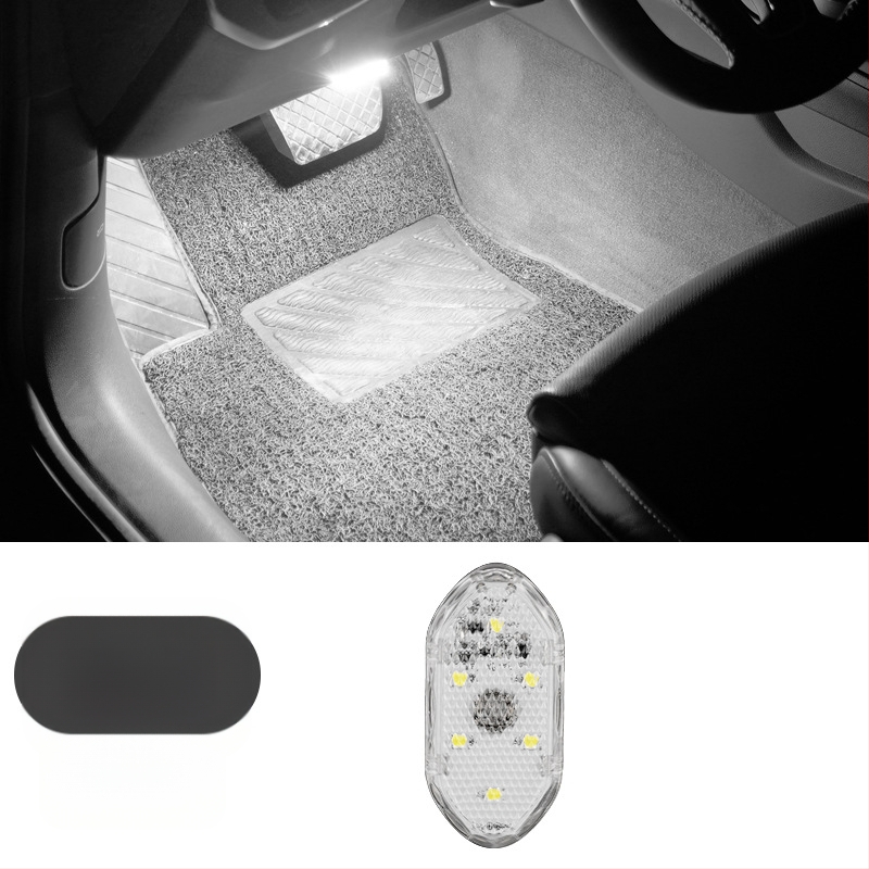 Automobiļa LED vides apgaisojums ar pieskāriena lasīšanas lampu, durvju sliekšņa apgaismojumu un sensoru apgaismojumu (universālā savietojamība, pieskāriena vadība, lasīšanas lampa, sensoru apgaismojums)