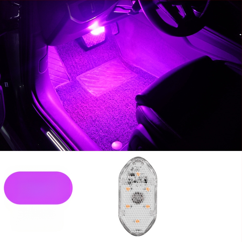 Automobiļa LED vides apgaisojums ar pieskāriena lasīšanas lampu, durvju sliekšņa apgaismojumu un sensoru apgaismojumu (universālā savietojamība, pieskāriena vadība, lasīšanas lampa, sensoru apgaismojums)