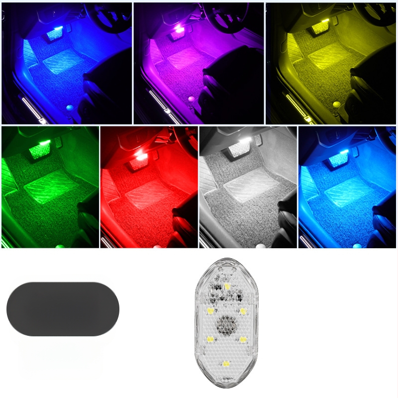 Automobiļa LED vides apgaisojums ar pieskāriena lasīšanas lampu, durvju sliekšņa apgaismojumu un sensoru apgaismojumu (universālā savietojamība, pieskāriena vadība, lasīšanas lampa, sensoru apgaismojums)