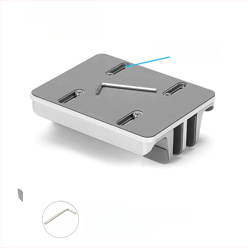 iDock alumīnija sakausējuma regulējams klēpjdatora statīvs N17-4/N17-X ar dzesēšanu, galda lietošanai, izlaidums 2025. gada jūlijā