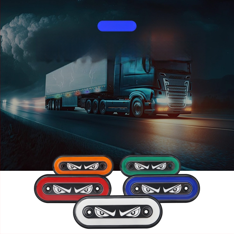 Demon Eye teherautó oldalsó lámpa (ND, ABS, 12–24V, ND565214, teherautó utánfutó)