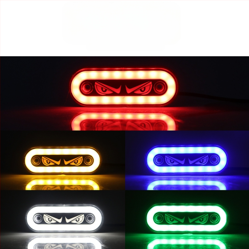 Demon Eye teherautó oldalsó lámpa (ND, ABS, 12–24V, ND565214, teherautó utánfutó)