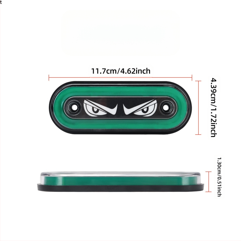 Demon Eye teherautó oldalsó lámpa (ND, ABS, 12–24V, ND565214, teherautó utánfutó)