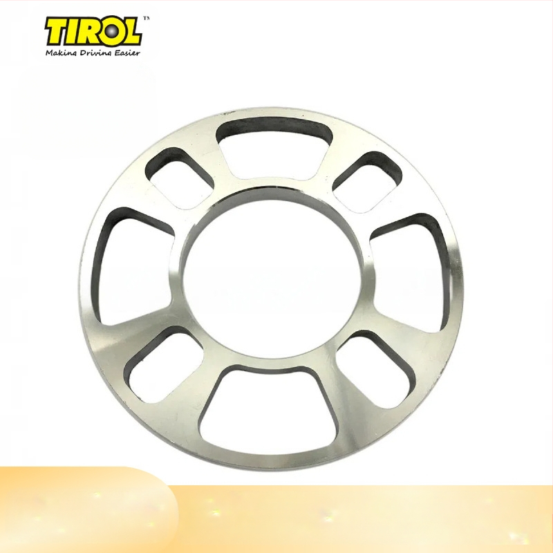 TIROL aliuminio lydinio ratų hub flanšas — 5 ir 4 skylės, storis 12 mm, pritaikymas galimas