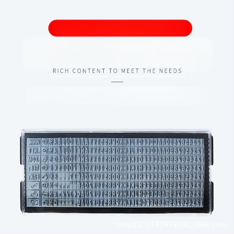 Zīmogs, taisnstūrveida no plastmasas, modelis 033, tintes atgriešana, personalizācijai