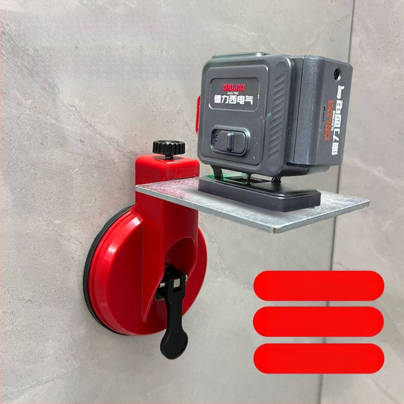 Laserski nivo s usisnom čašom za keramičke pločice i staklo, vanjska zidna montaža, visoka preciznost, Strength Factory