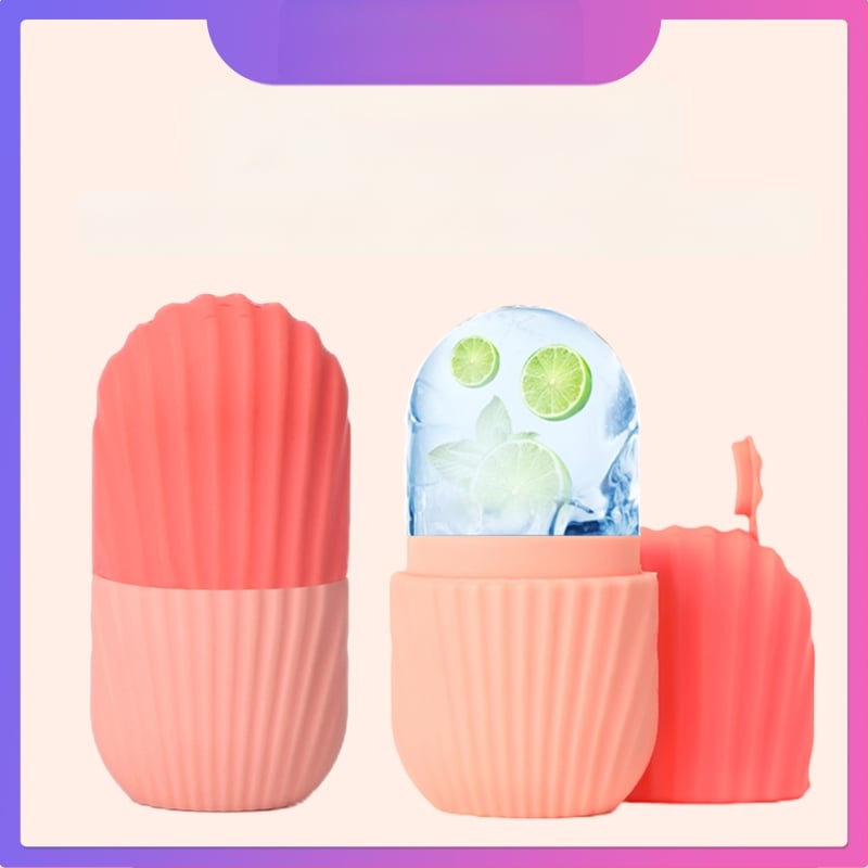 Silicone sejas ledforma, Masāžas ledus forma, Neregulārs stils, Viegls atbrīvojums (Materiāls: Silikons; Kategorija: Ledus forma)