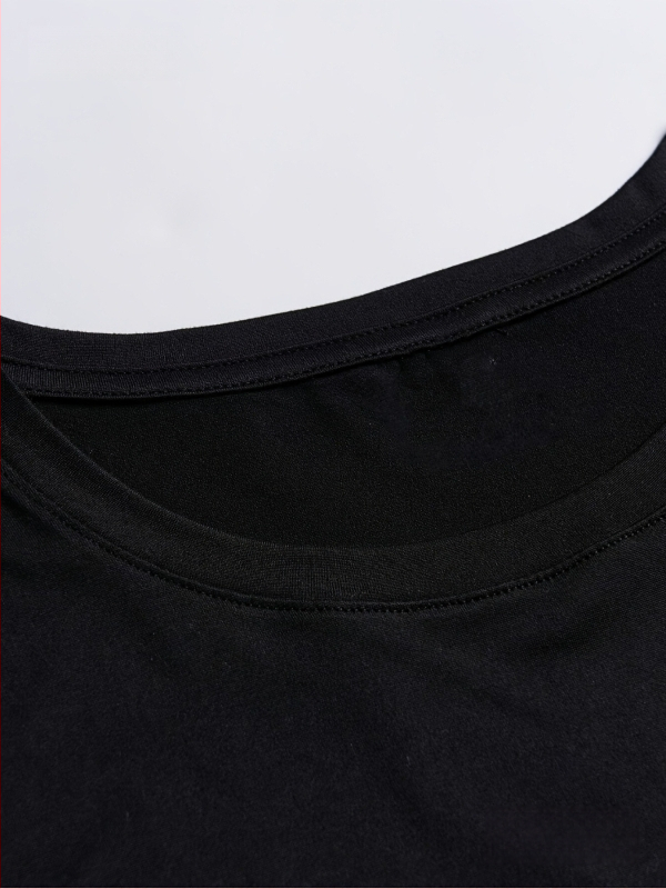 Vyrų Los Andželo grafikos marškinėliai – medvilnė (≥96%), apvalus kaklas, trumpomis rankovėmis, laisvas kirpimas