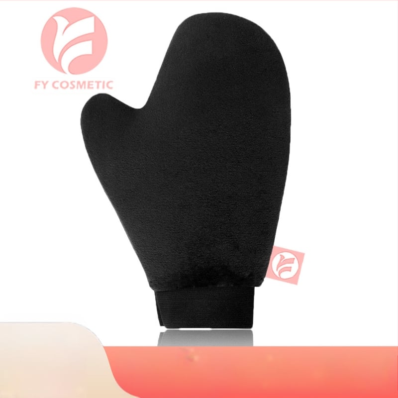 Bronzasēšanas eļļas uzklāšanas cimdi ar flokēto velūru oderējumu, neto saturs 10 g, izcelsme Shenzhen, iepakojums 200 gab