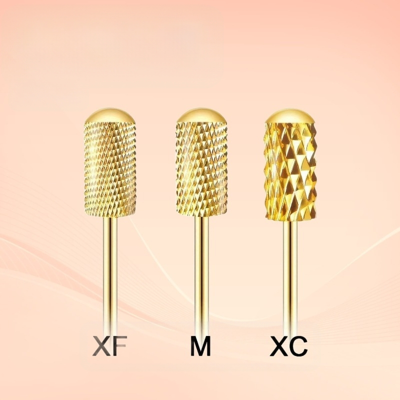 Volframa tērauda cilindriskā kupola veida slīpēšanas galva nagu noņemšanai un pedikīram — nagu virsmas pulēšanas instruments, OEM nomaiņa, tīrais saturs 6.7
