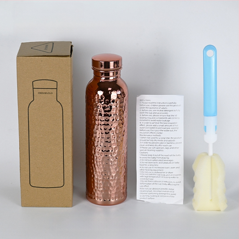 Спортна бутилка за вода с прост дизайн, PP пластмаса, персонализиране на лого, пусната през 2025 г.