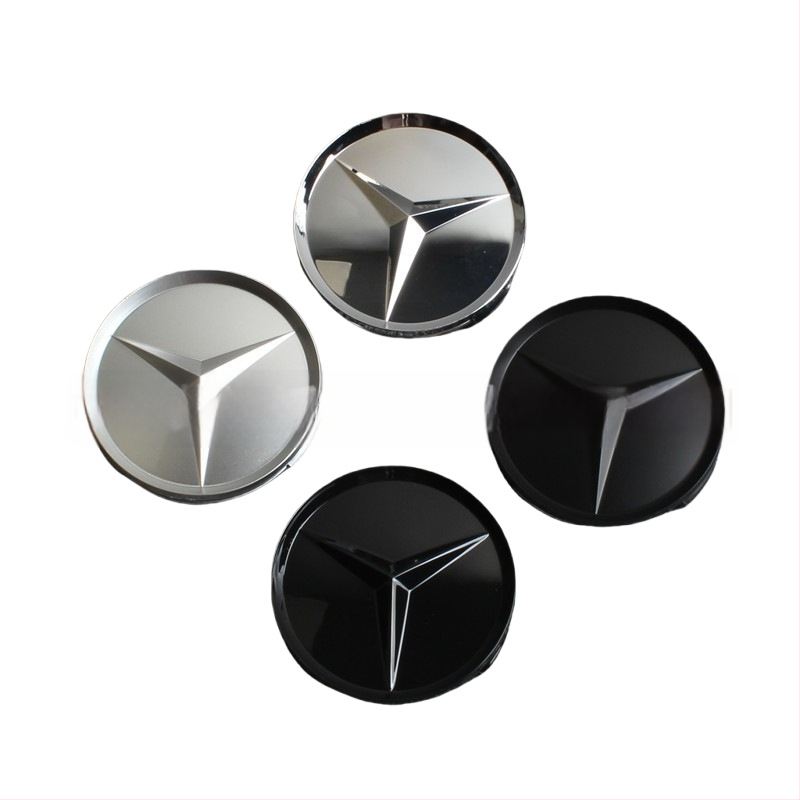 Mercedes-Benz ratų centrinis dangtelis – ABS – suderinama su C18, C200, E260, E300, S350, ML350