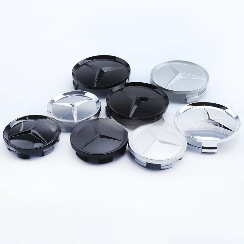 Mercedes-Benz ratų centrinis dangtelis – ABS – suderinama su C18, C200, E260, E300, S350, ML350