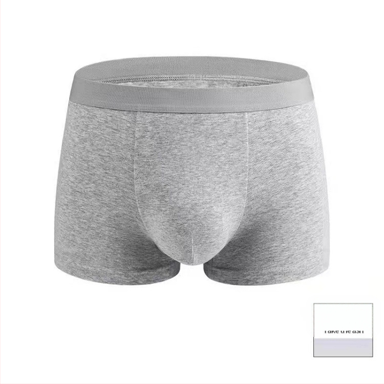 Vīriešu kokvilnas bokseršorti, antibakteriāli, elpojoši, vidējā josta, 95-100% kokvilna