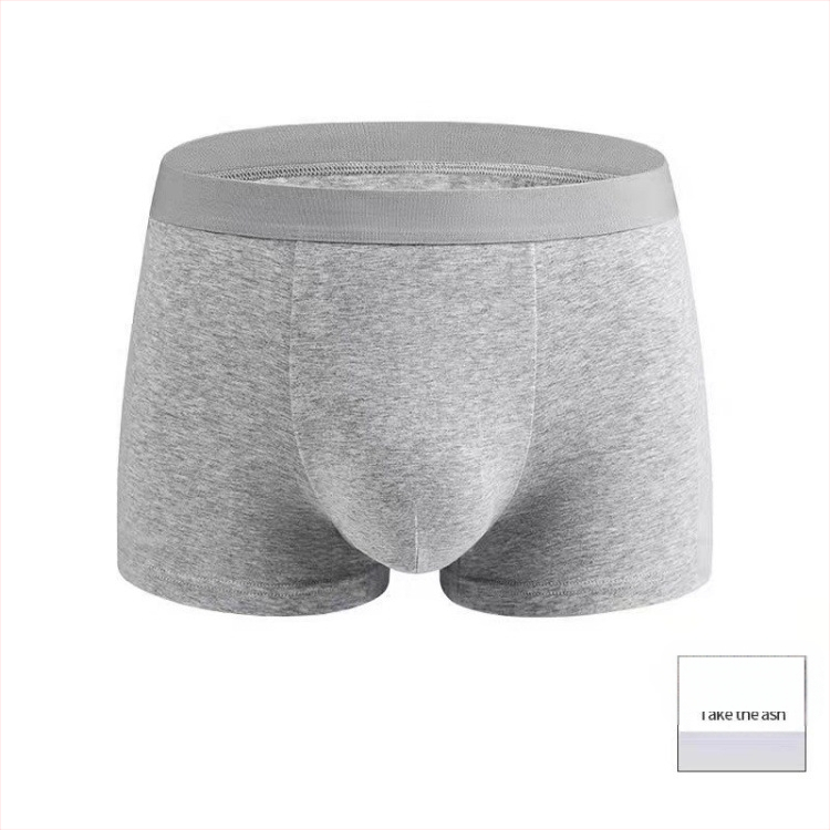 Vīriešu kokvilnas bokseršorti, antibakteriāli, elpojoši, vidējā josta, 95-100% kokvilna