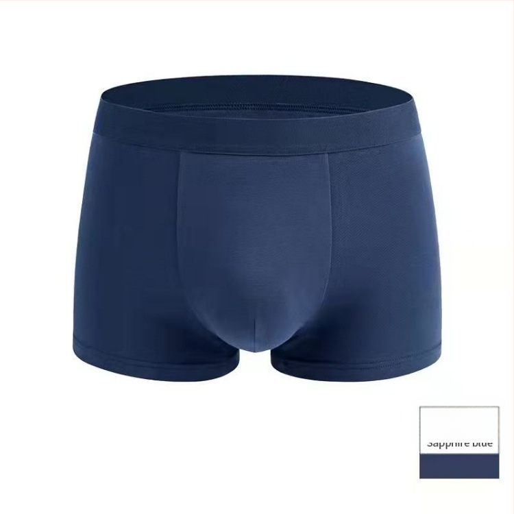 Vīriešu kokvilnas bokseršorti, antibakteriāli, elpojoši, vidējā josta, 95-100% kokvilna