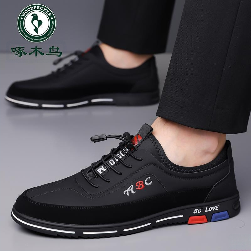 Pewter Bird Ανδρικά Παπούτσια από Δέρμα Μικροϊνών – χωρίς κορδόνια, υψηλό πάνω μέρος, μυτερό δάχτυλο, διαπνοή, καθημερινό επιχειρηματικό στυλ