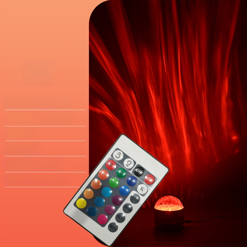 Žvaigždėtos nakties projekcinė lemputė su dinaminėmis šiaurės pašvaisėmis – vandens rašto atmosferinė lemputė poroms, sieninis montavimas, AC maitinimas