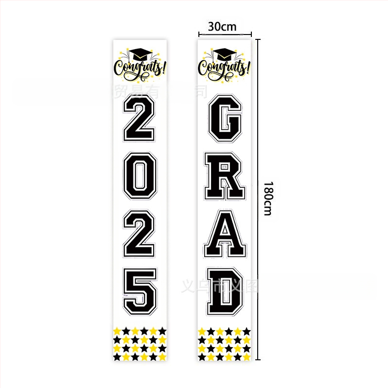 Dekor vrata za završetak s parnatpisima — poliester, pakiranje Opp vrećica, domaći proizvod