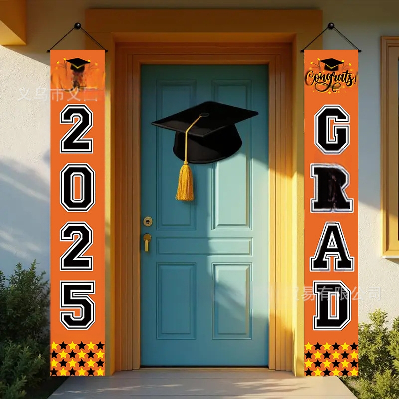 Dekor vrata za završetak s parnatpisima — poliester, pakiranje Opp vrećica, domaći proizvod