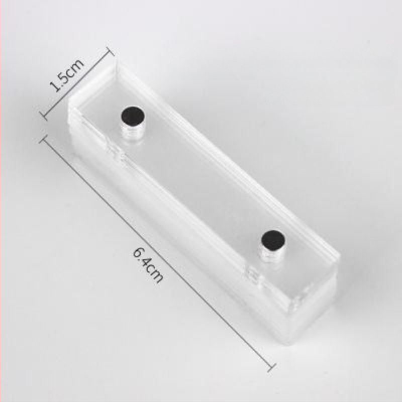 Traka za prikaz umjetnosti noktiju, magnetska, akrilna, neto težina 0,1 g, kartica boja za nokte