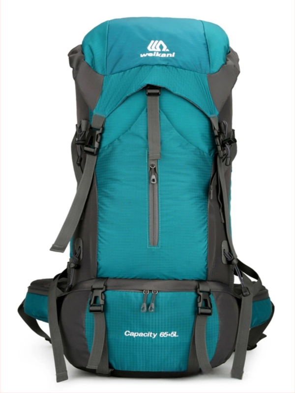 Nailona ūdensizturīga daudzfunkcionāla pārgājienu mugursoma kempingam un ceļojumiem