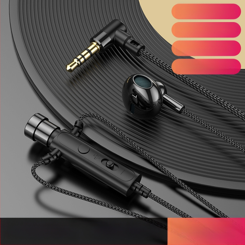 KCKZ C91 vadu Lavalier austiņas ar Type-C/3.5 mm savienojumu, 14.2 mm skaļrunis, 1.5 m kabelis, iekšējais mikrofons, 20–20000 Hz