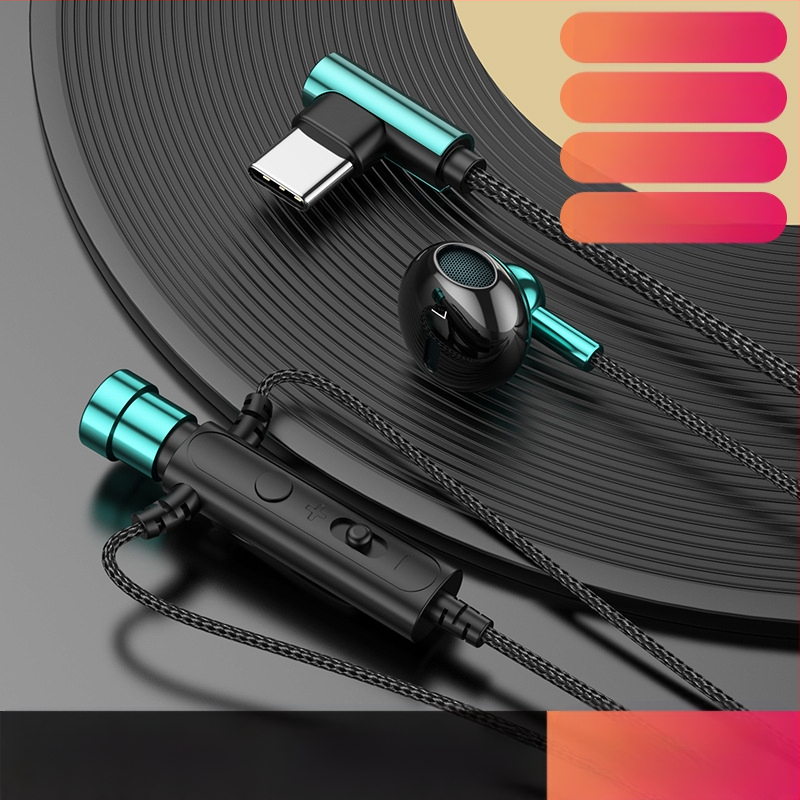 KCKZ C91 vadu Lavalier austiņas ar Type-C/3.5 mm savienojumu, 14.2 mm skaļrunis, 1.5 m kabelis, iekšējais mikrofons, 20–20000 Hz