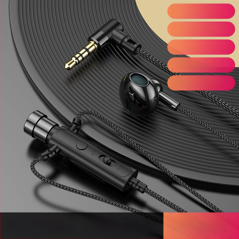 KCKZ C91 vadu Lavalier austiņas ar Type-C/3.5 mm savienojumu, 14.2 mm skaļrunis, 1.5 m kabelis, iekšējais mikrofons, 20–20000 Hz