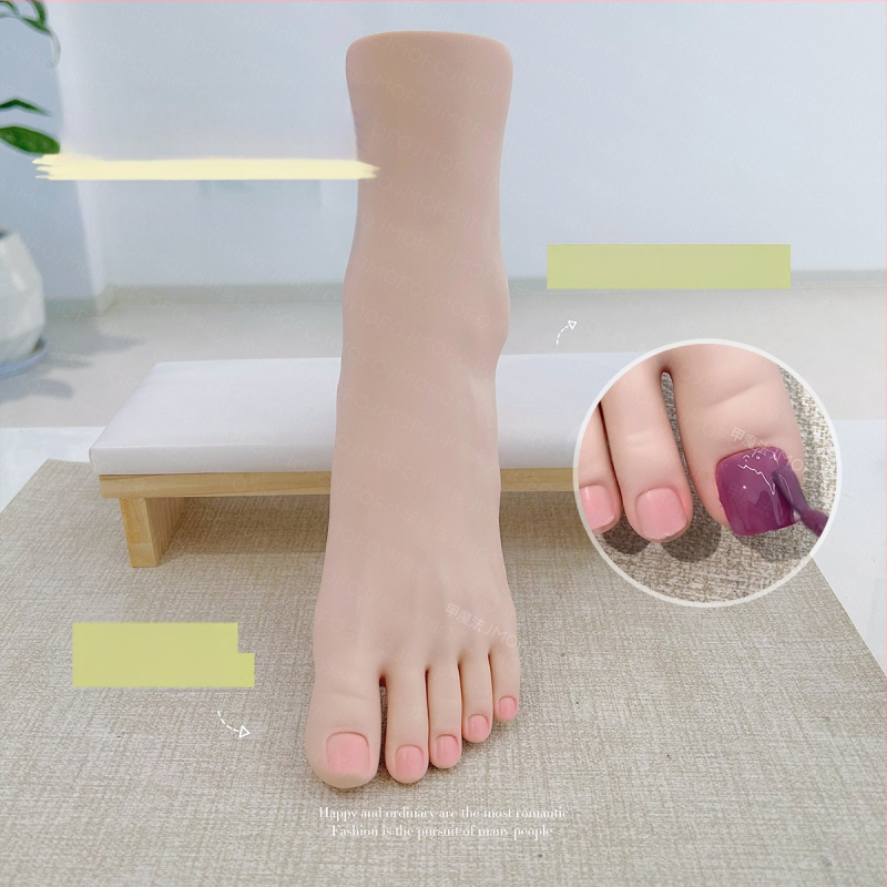 Model ruke za vježbanje nokti s mekanim savitljivim prstima — prikaz ruke za nokte, alat za umjetnost noktiju