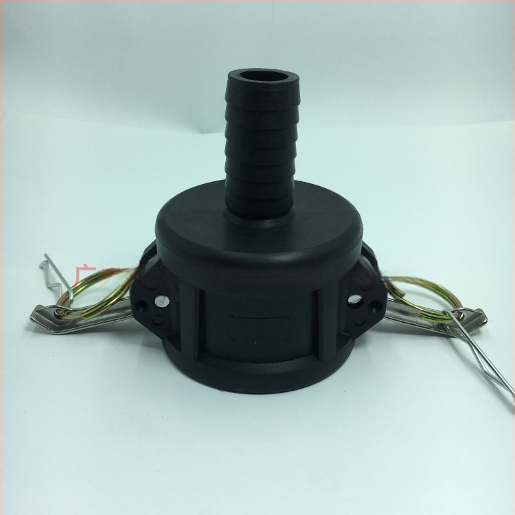 IBC tvertnes adapteris — 2 collas vītne uz 1 collas iekšējās vītnes, plastmasas savienotājs