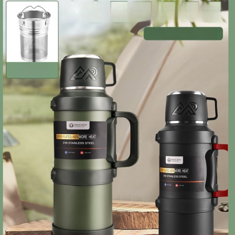 Termos boca – 304 nehrđajući čelik, izolacija 12–24 h, marka Aowu, Termos, lansiranje jesen/zima 2025