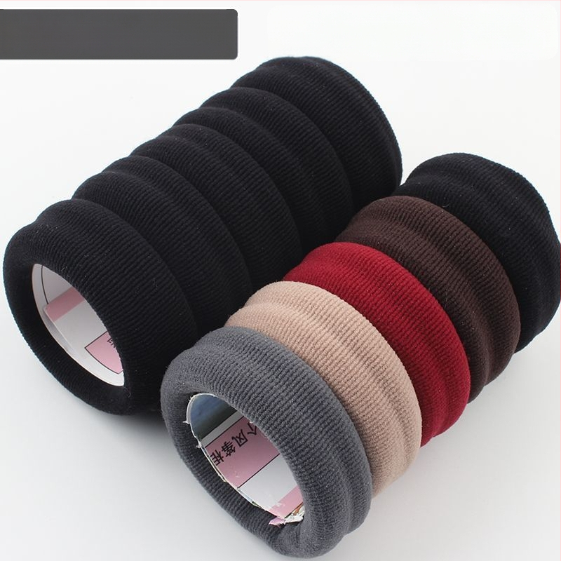 Elastična gumica za visoku repu — bezšivna, visoke elastičnosti, poliestersko vlakno, marka Unique Item, proljeće 2025, stil crtani, svježe i slatko