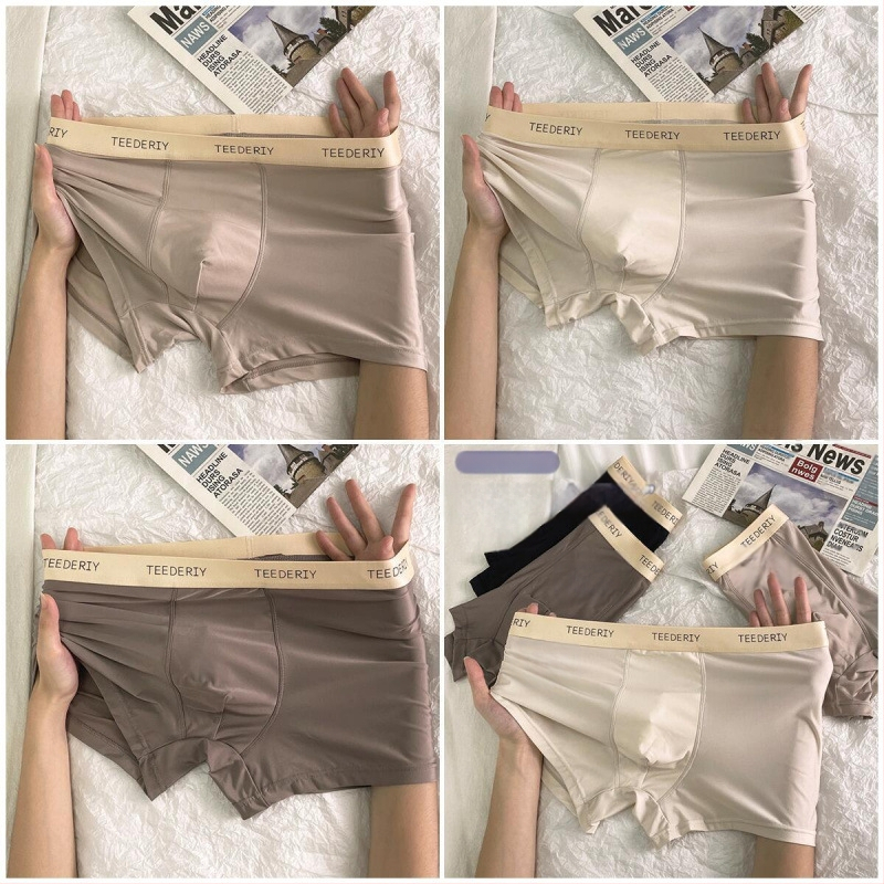 Vīriešu bezšuvju elpojošās bikses - ledus zīda viskozes audums, vidējā josta, kokvilnas oderes 91–95%, vasara