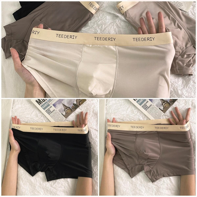 Vīriešu bezšuvju elpojošās bikses - ledus zīda viskozes audums, vidējā josta, kokvilnas oderes 91–95%, vasara