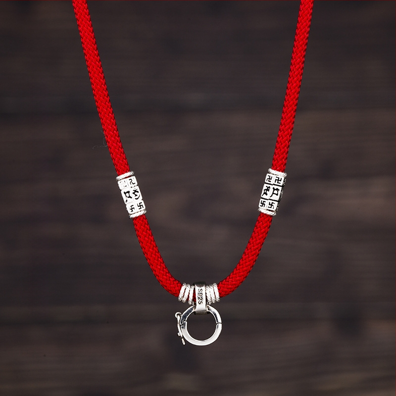 Unisex karoliai su pakabuku ir sagtimi Passepartout virviniu grandine