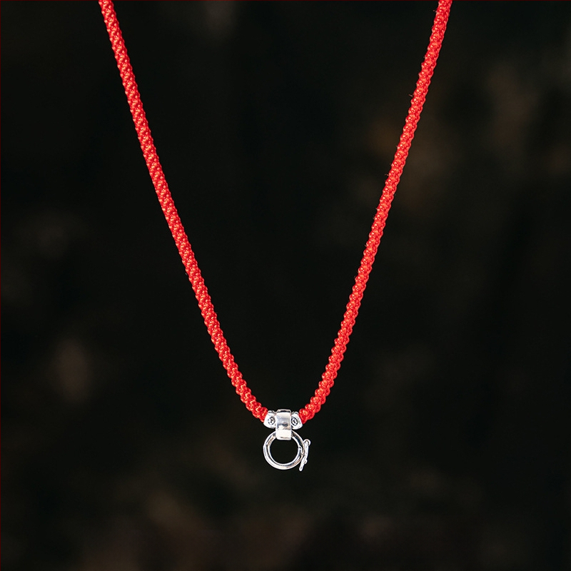 Unisex karoliai su pakabuku ir sagtimi Passepartout virviniu grandine