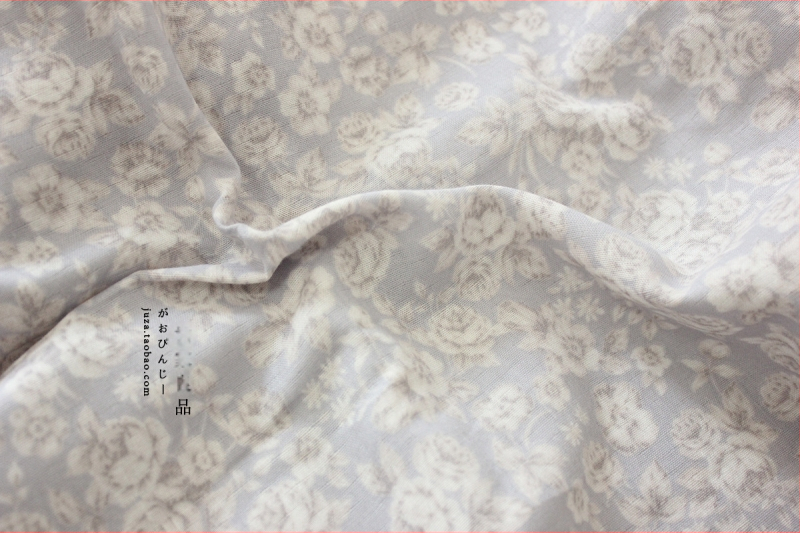 Памучна двуслойна марля за дрехи и спално бельо, корейски стил флорална шарка, майчино-бебешка класа, ръчно изработено