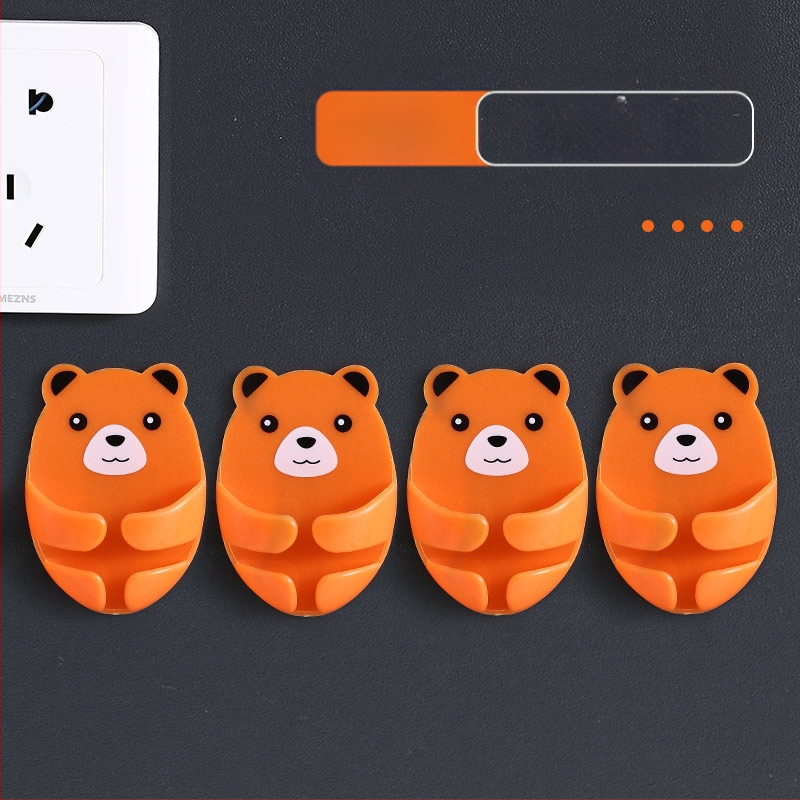 Cuier multifuncțional pentru priză cu bandă adezivă, organizator de cabluri pentru bucătărie, montaj fără găuri