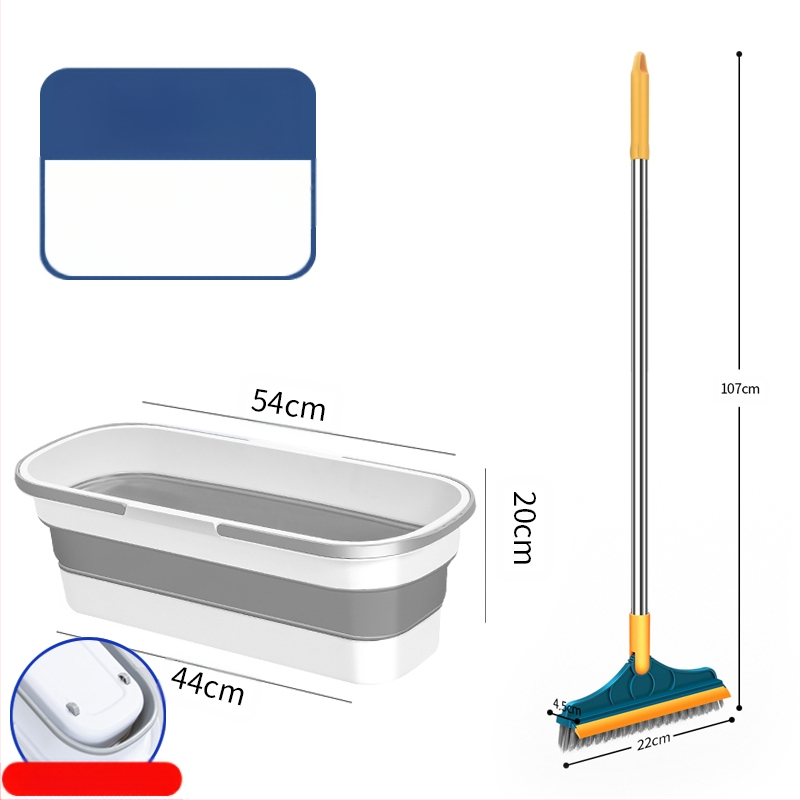 Сгъваема правоъгълна кофа за моп, пластмасова, марка Other, не е внесена, друго време на пускане на пазара