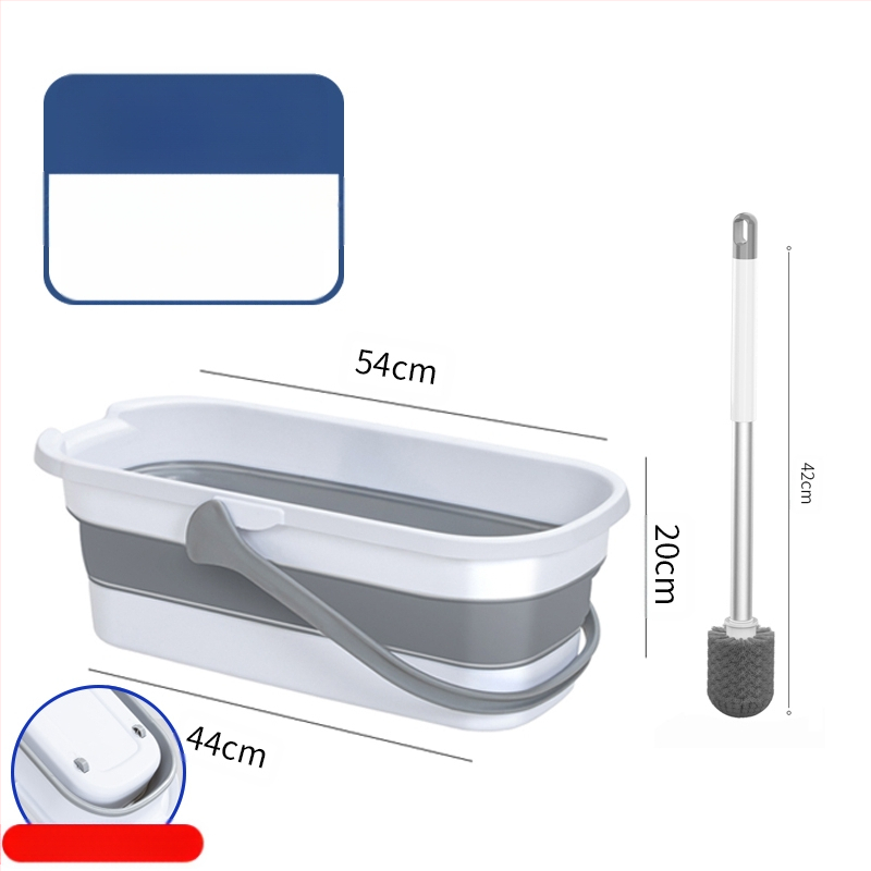 Сгъваема правоъгълна кофа за моп, пластмасова, марка Other, не е внесена, друго време на пускане на пазара