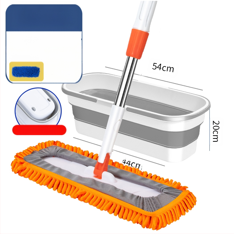 Сгъваема правоъгълна кофа за моп, пластмасова, марка Other, не е внесена, друго време на пускане на пазара