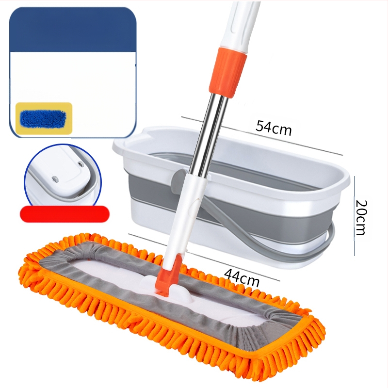 Сгъваема правоъгълна кофа за моп, пластмасова, марка Other, не е внесена, друго време на пускане на пазара