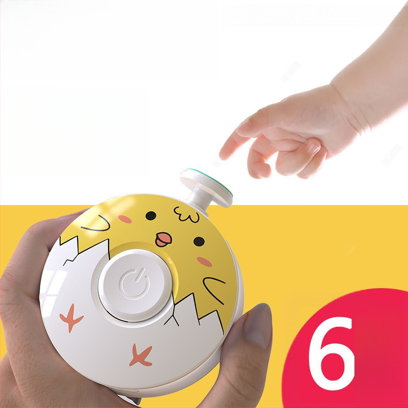 Ηλεκτρικό εργαλείο λιμάρισματος νυχιών για παιδιά 6+ ετών, ασφαλές για μωρά, πλαστικό σώμα