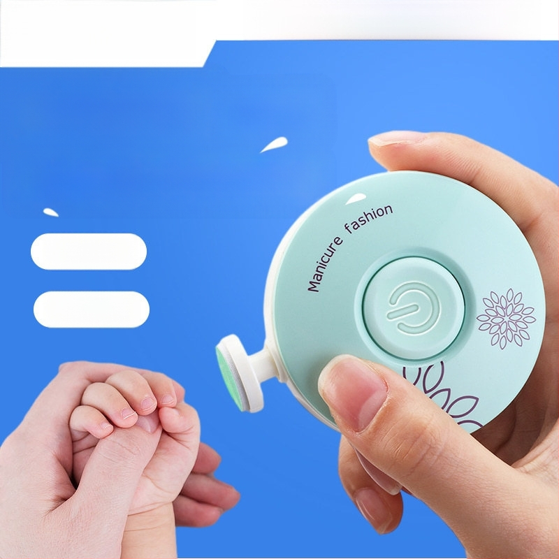 Ηλεκτρικό εργαλείο λιμάρισματος νυχιών για παιδιά 6+ ετών, ασφαλές για μωρά, πλαστικό σώμα