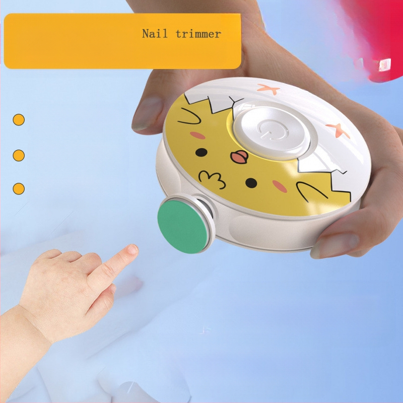 Ηλεκτρικό εργαλείο λιμάρισματος νυχιών για παιδιά 6+ ετών, ασφαλές για μωρά, πλαστικό σώμα