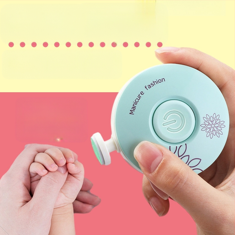 Ηλεκτρικό εργαλείο λιμάρισματος νυχιών για παιδιά 6+ ετών, ασφαλές για μωρά, πλαστικό σώμα