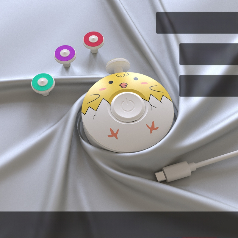 Ηλεκτρικό εργαλείο λιμάρισματος νυχιών για παιδιά 6+ ετών, ασφαλές για μωρά, πλαστικό σώμα