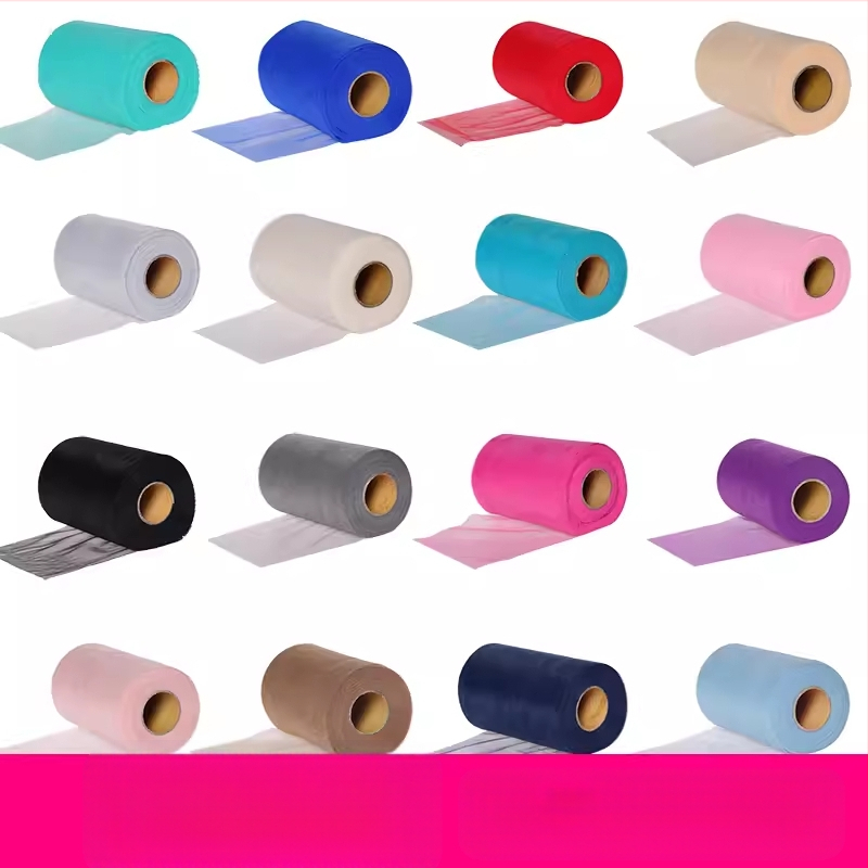 Izuzetno mekana gazna mreža tkanina rola za DIY til, 50 jardi